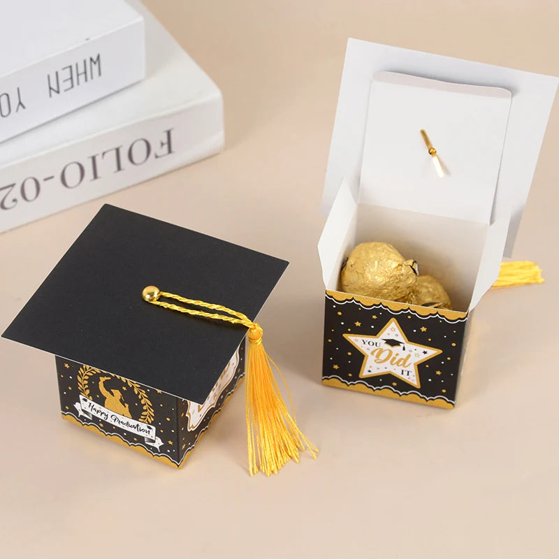 Graduation Hat Cap Candy Box