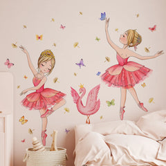 Ballet Girl Vinyl Wall Stickers