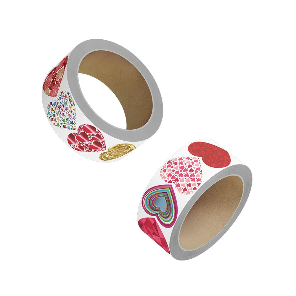Heart Gift Packaging Seal Sticker