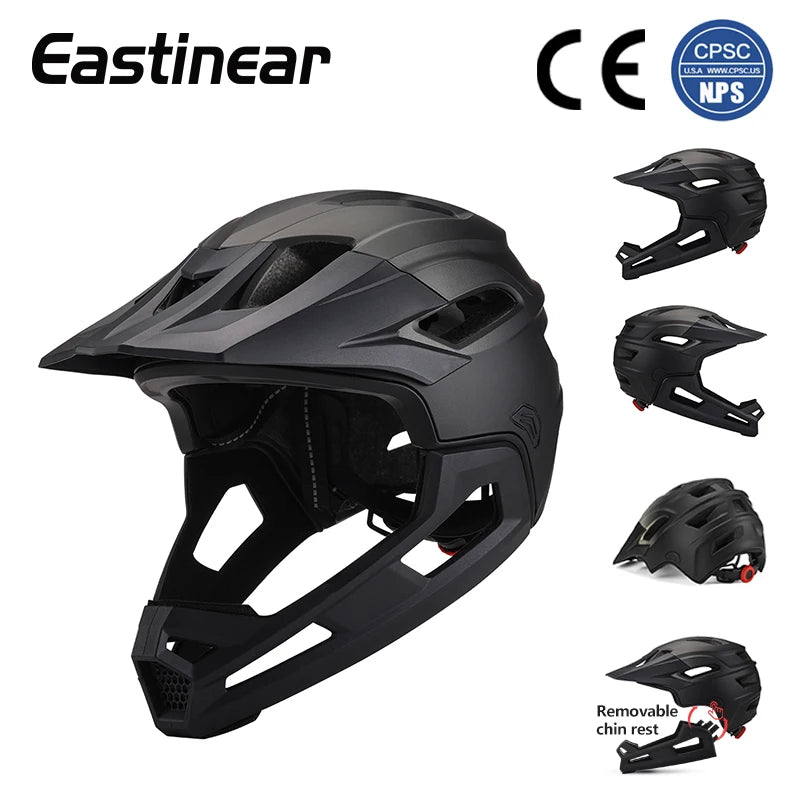 Full Face Detachable Motorcycle Helmet