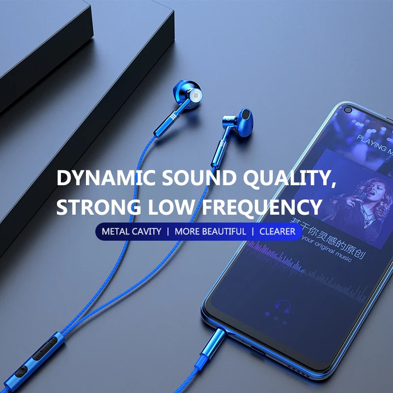 9D Type C&3.5mm Gamers Headsets