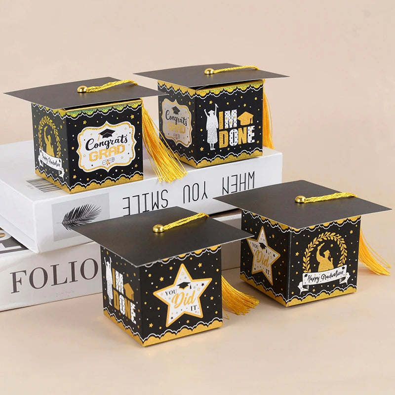 Graduation Hat Cap Candy Box