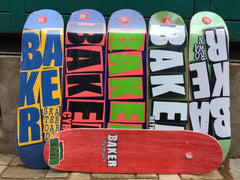 Add Grip tape Baker Skateboard deck
