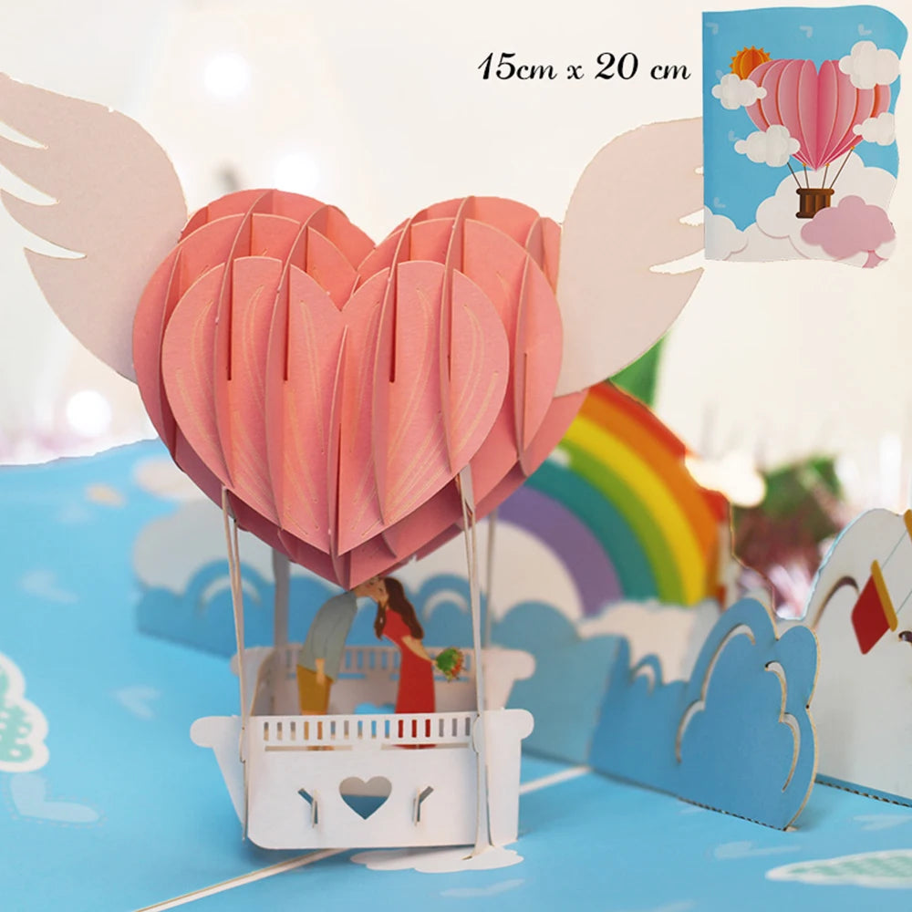 3D Creative Valentines Day Card
