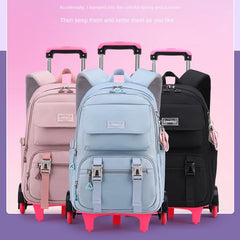 Teenagers School Backpack With Wheels
