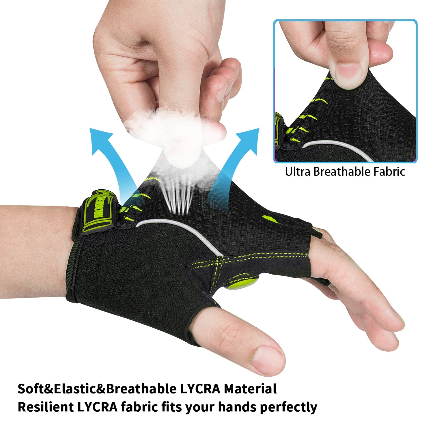 Liquid Gel Pad Bicycle Gloves