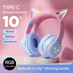 Gradient RGB Wireless Headphones