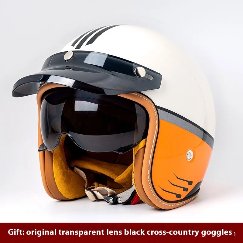 Motorcycle Retro Half Helmet