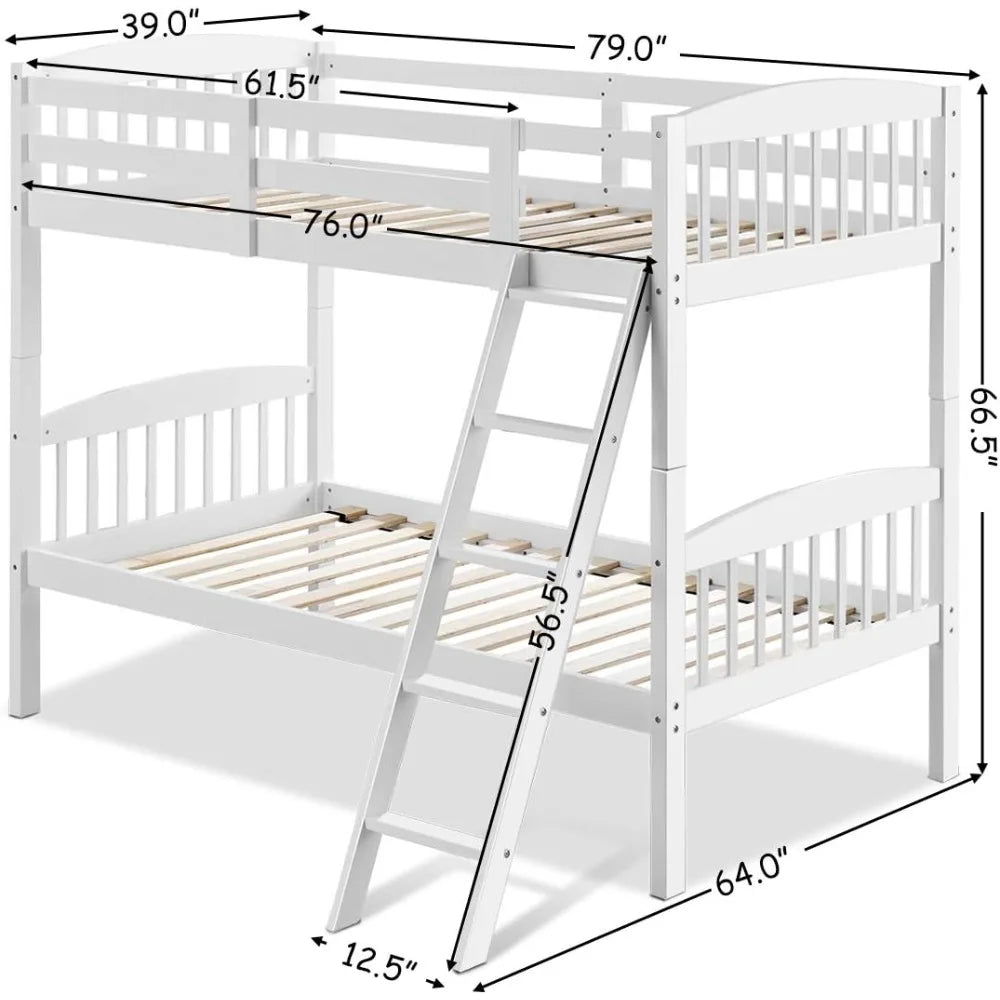 Twin Over Twin Bunk Beds