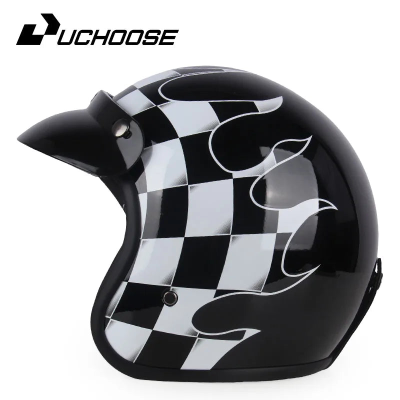 Vintage Motorcycle Helmet