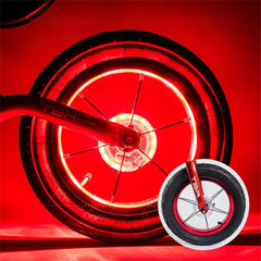Rechargeable Vibration Sensing Spoke Lights