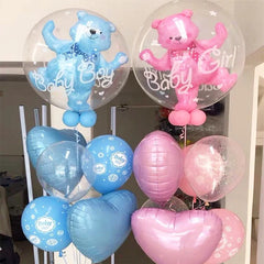 Transparent Bear Bubble Ball