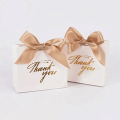 Thank You Candy Box With Ribbon
