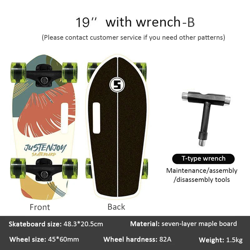 High Speed Drift Cruiser Skateboard