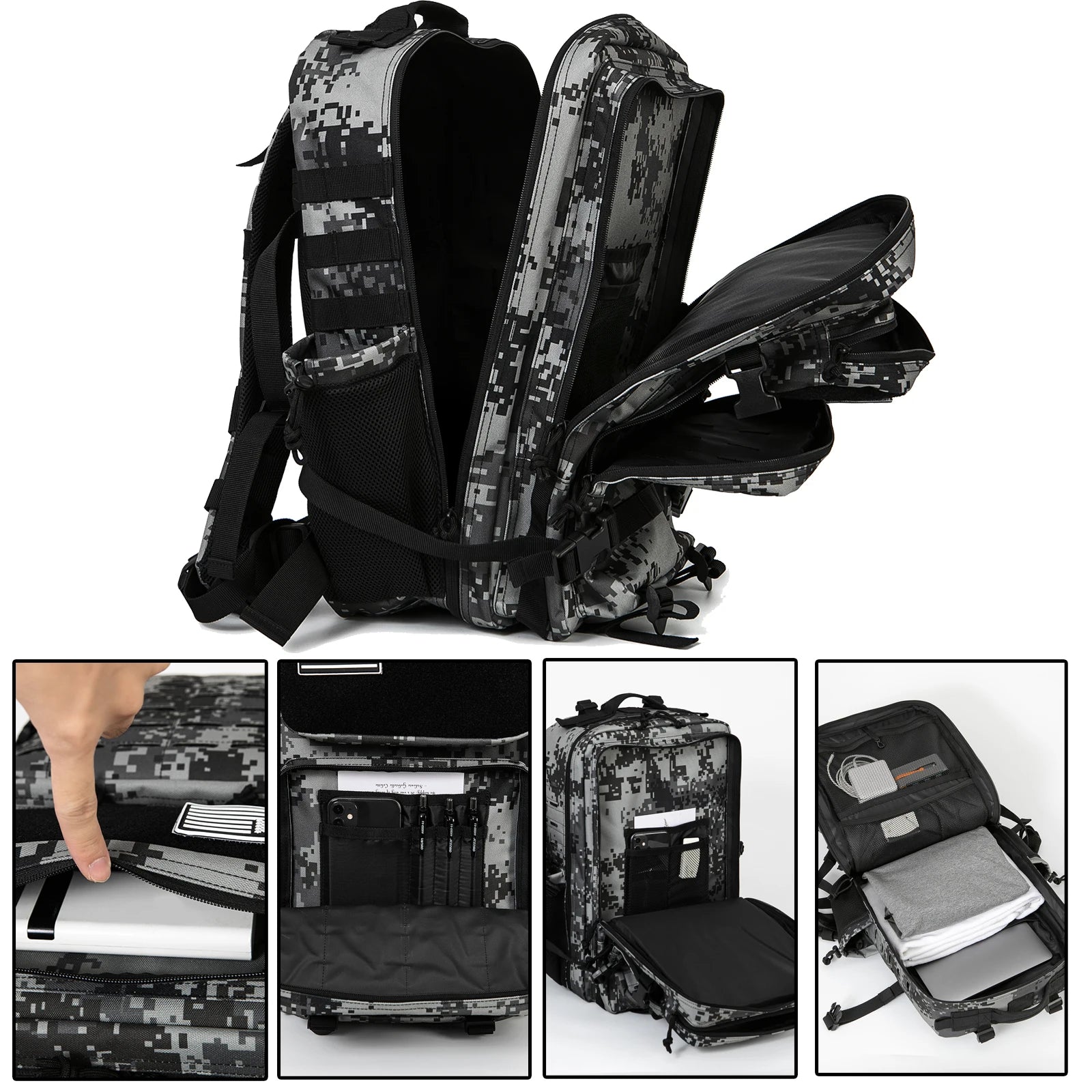 50L Tactical Backpack survival Bag