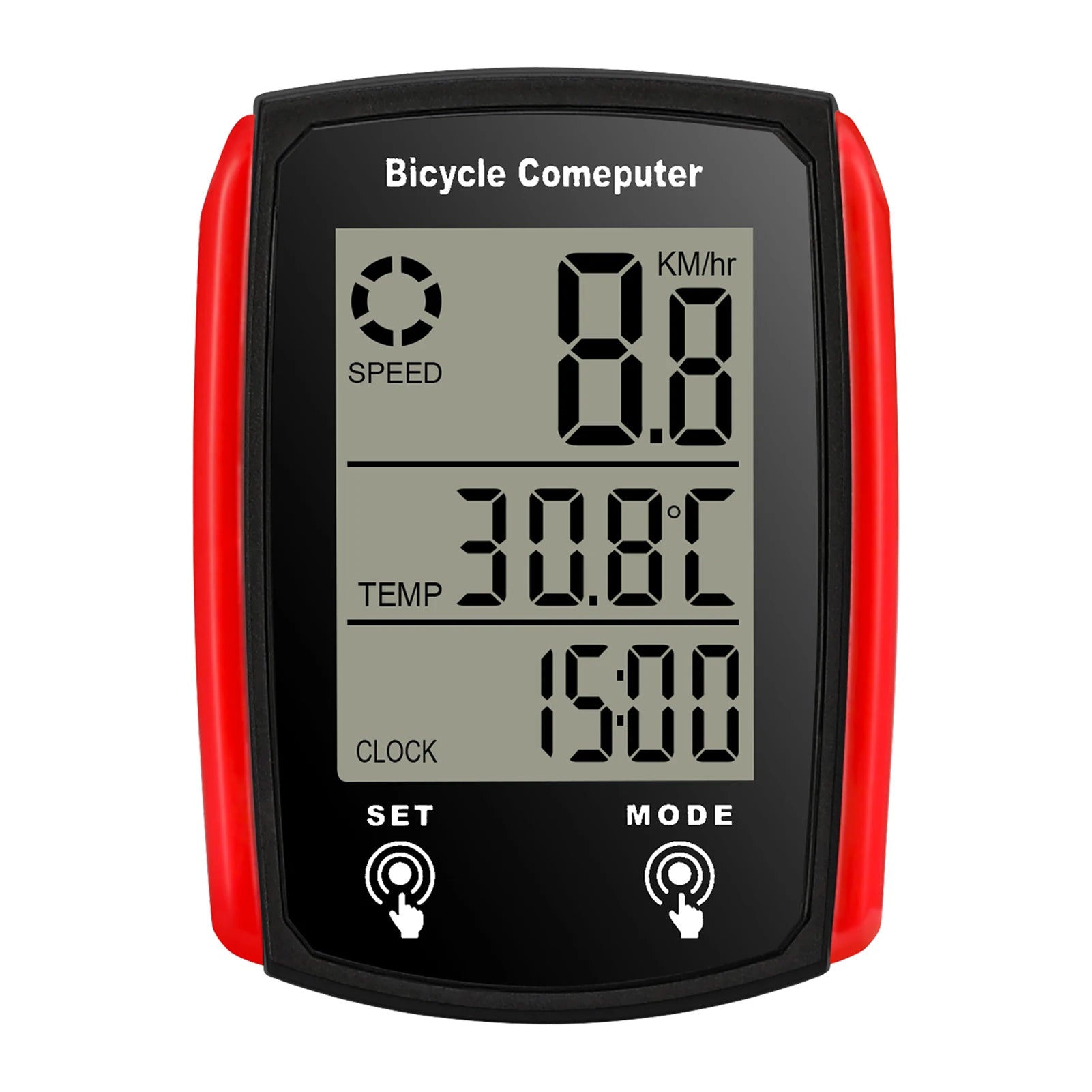 Wired Bike 19 Functions Speedometer