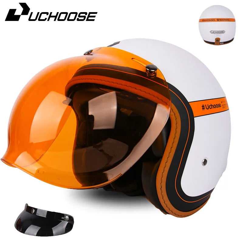 DOT Open Face Casco Moto
