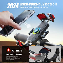 Ultra-Stable Motorcycle Phone Mount