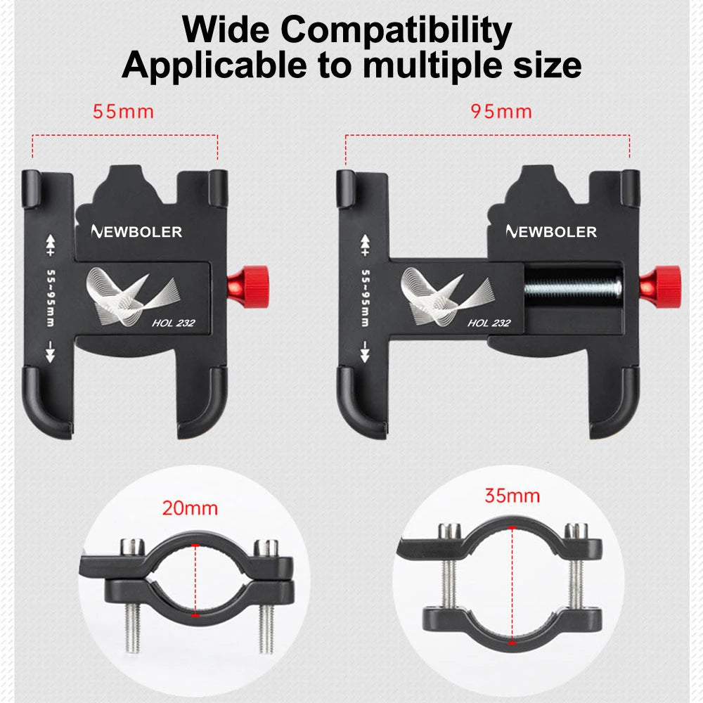 360° Rotatable Adjustable Bike Phone Holder