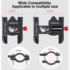 360° Rotatable Adjustable Bike Phone Holder