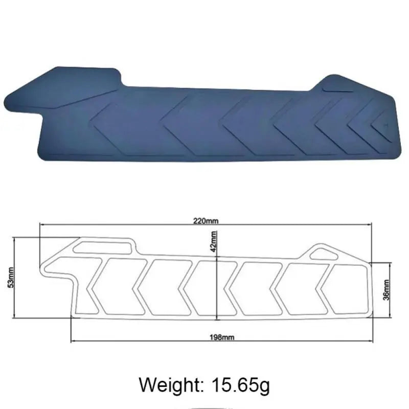 Silicone Bike Frame Protector Chain