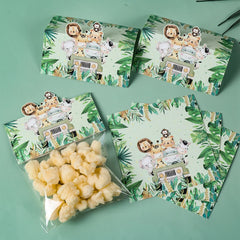 Jungle Animals Party Candy Gift Bags