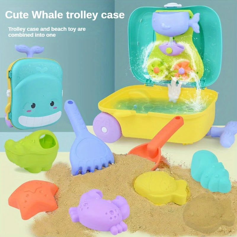 Sand Toys Set with Water Wheel