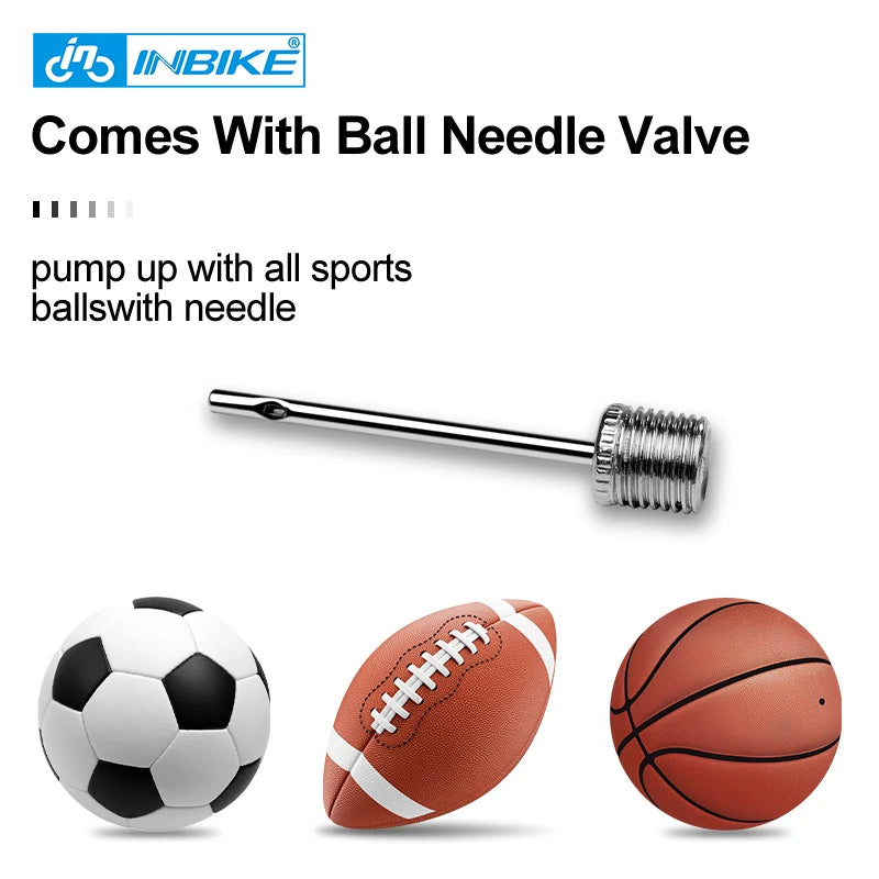 Portable Cycling Ball Toy Tire Inflator