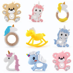 Silicone Baby Animal Teether