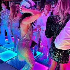 Classic Disco Ball Mirror Glitter Helmet