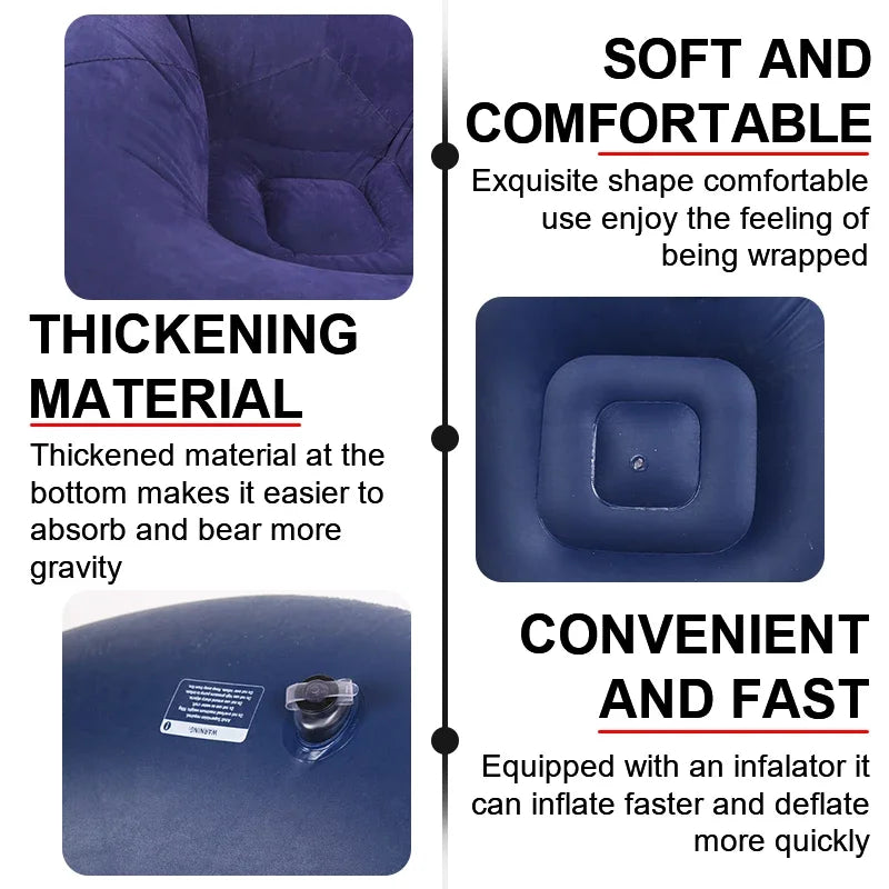 Large Lazy Inflatable Lounger Seat