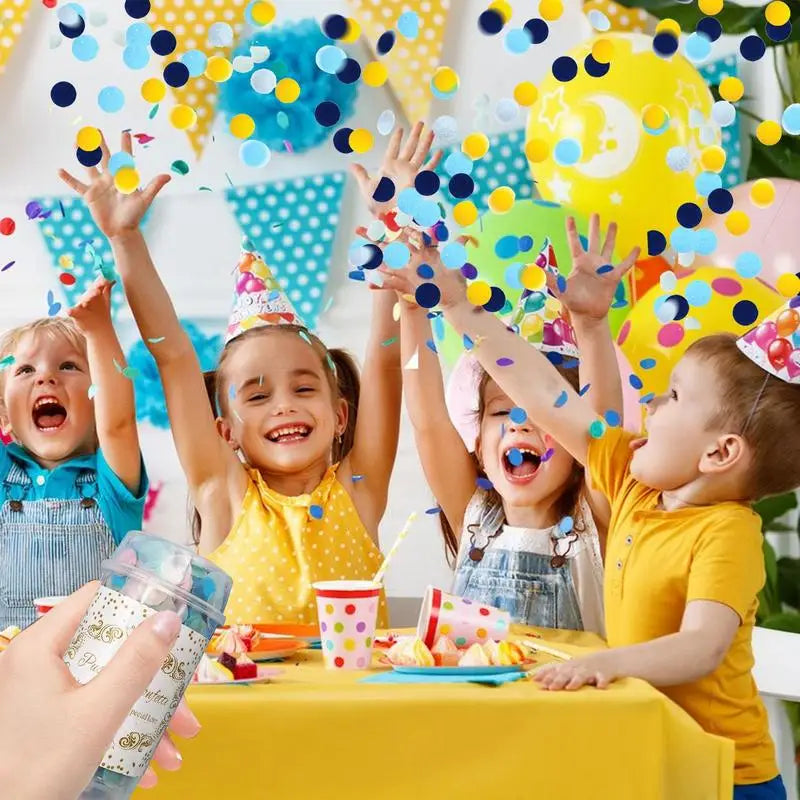 Coloful Confetti Cannons
