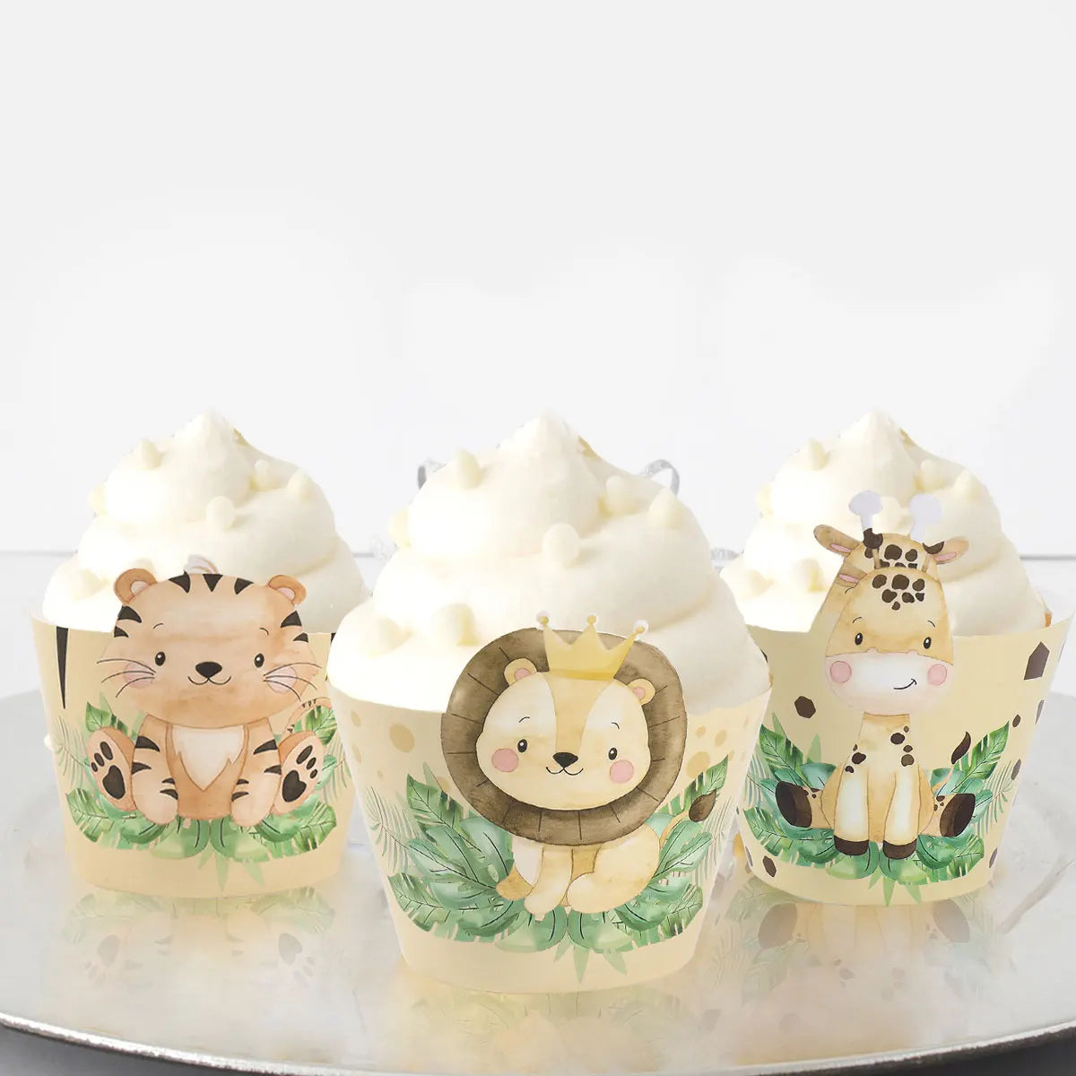 Jungle Animals Cake Stand