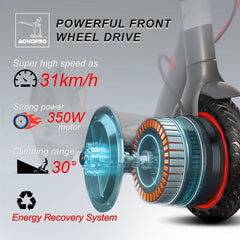 Shock Absorption Anti-skid Scooter