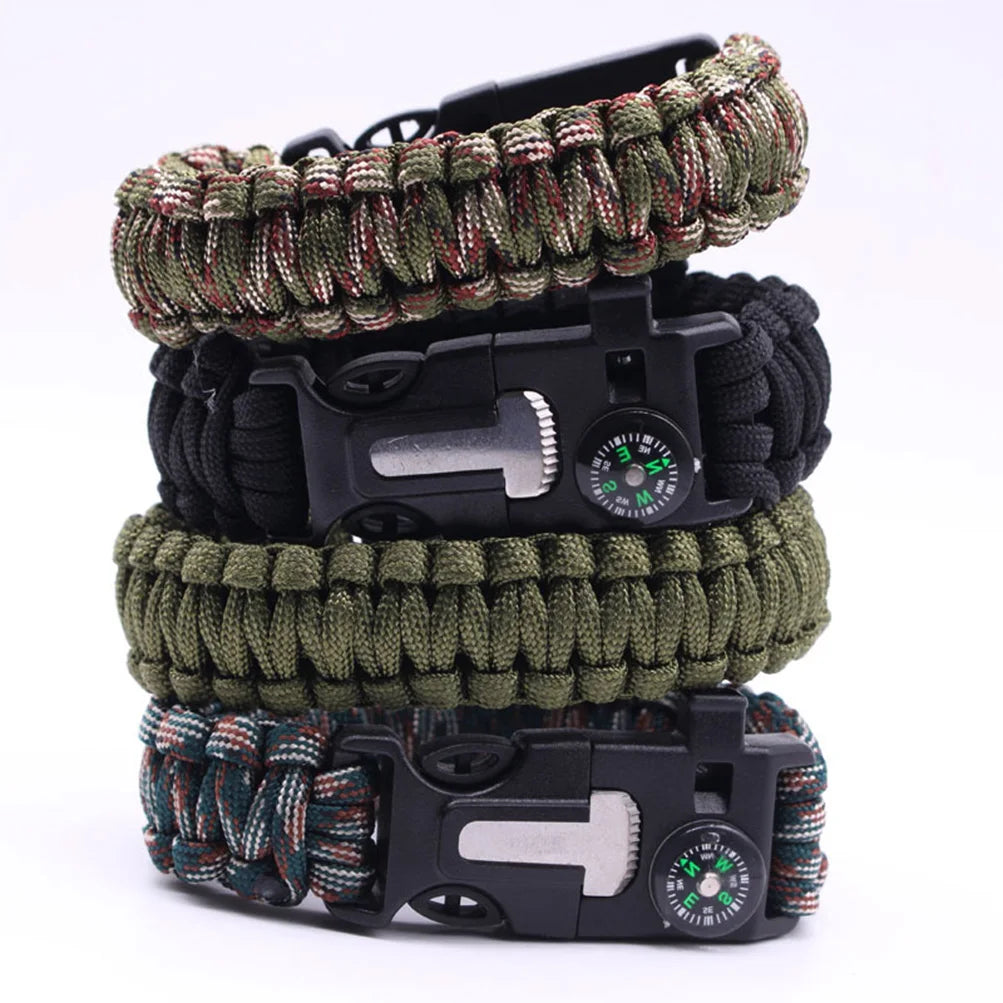 Paracord Adjustable Emergency Bracelet