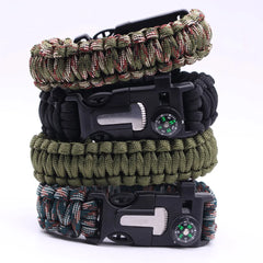 Paracord Adjustable Emergency Bracelet