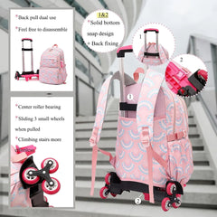 Rolling Waterproof School Bags