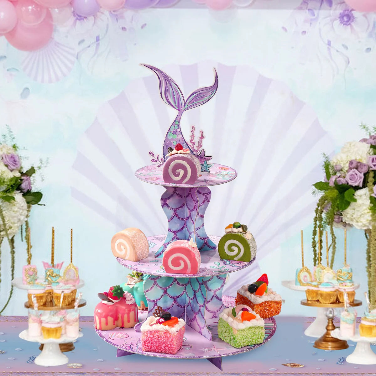 Mermaid Tail Cake Stand