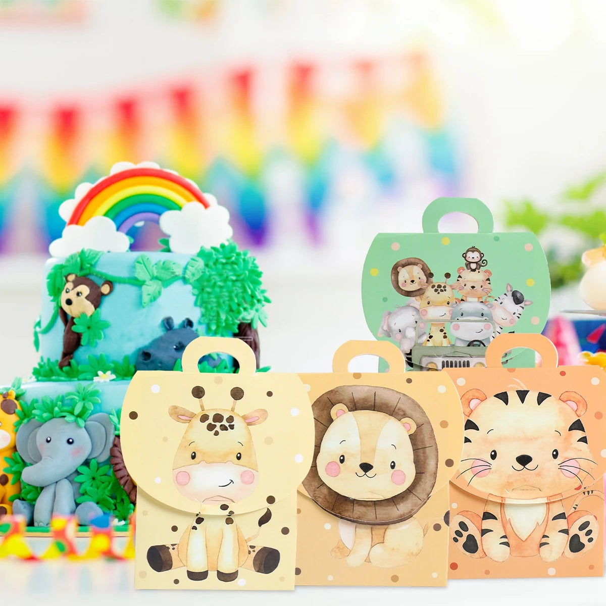 Jungle Animals Candy Boxes