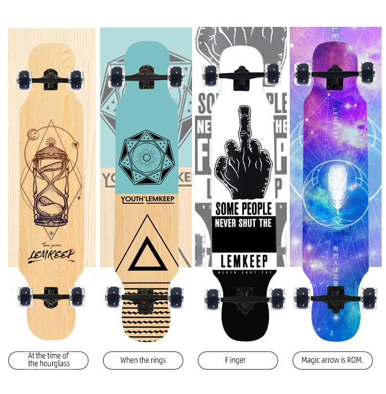 Double Rocker Longboard