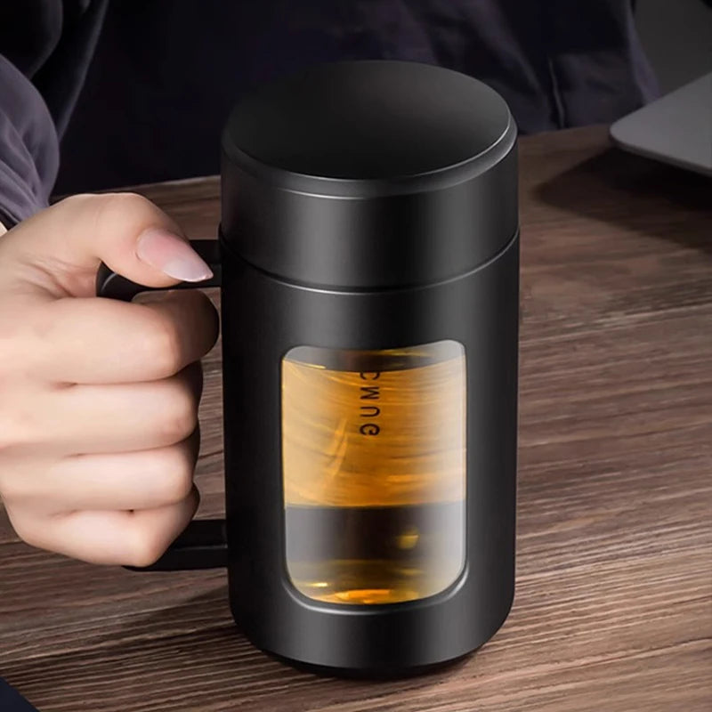 Double Glass Water Cups