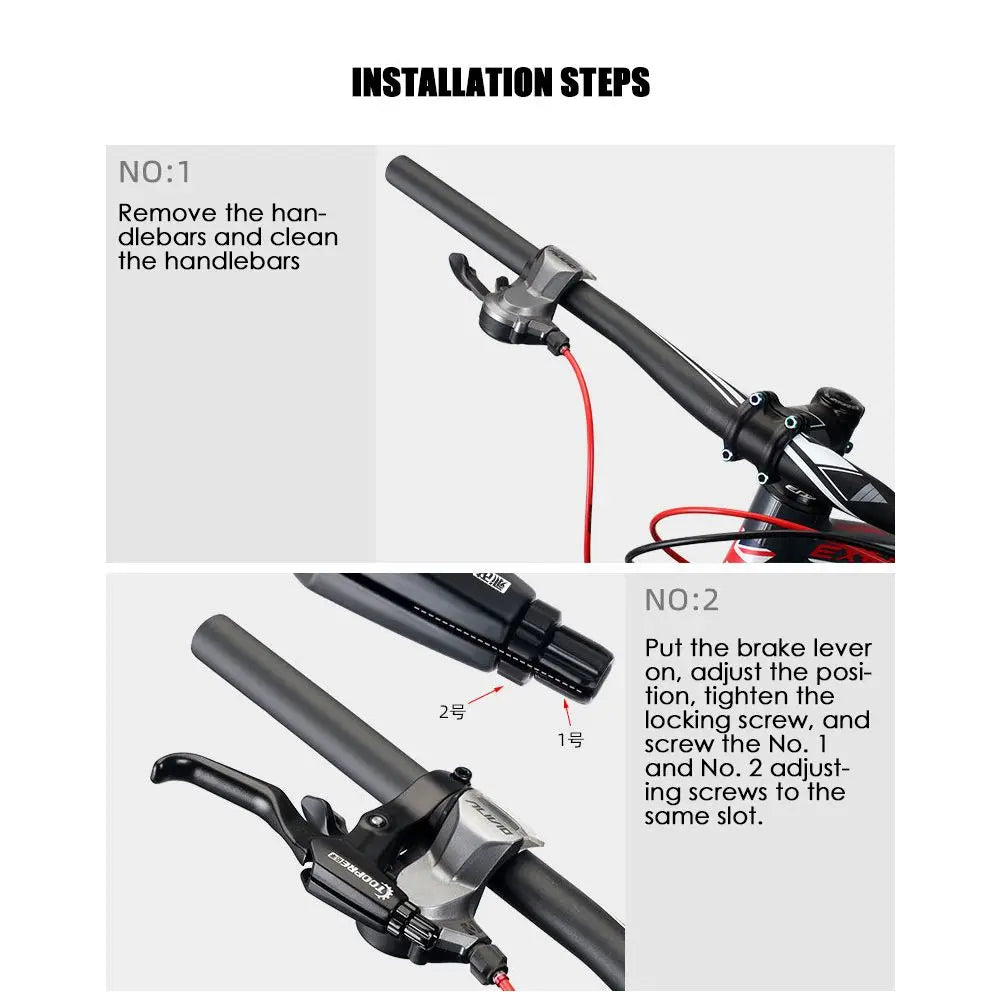 1Pair MTB Mountain Bike Cycling Brake Levers