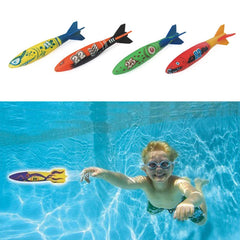 4Pcs/Set Diving Torpedo