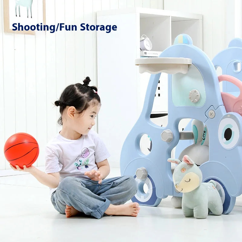 Cartoon Karting Children Slide Toys