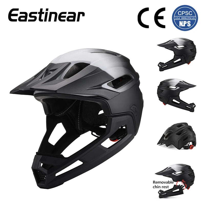 Full Face Detachable Motorcycle Helmet