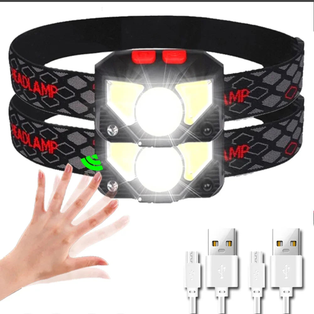 Powerful LED Sensor Headlamp