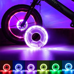 Rechargeable Vibration Sensing Spoke Lights