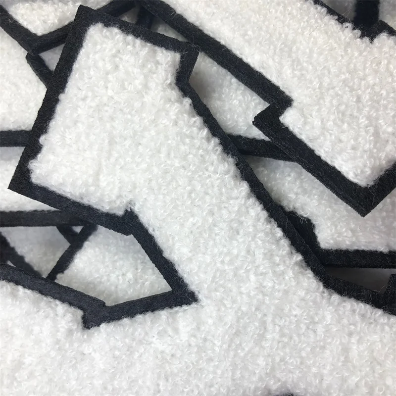 Embroidered Letters Iron On Patch