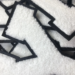 Embroidered Letters Iron On Patch