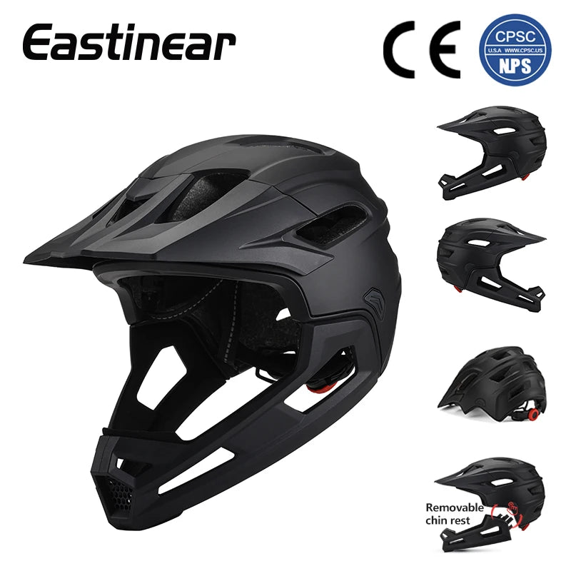 Full Face Detachable Motorcycle Helmet